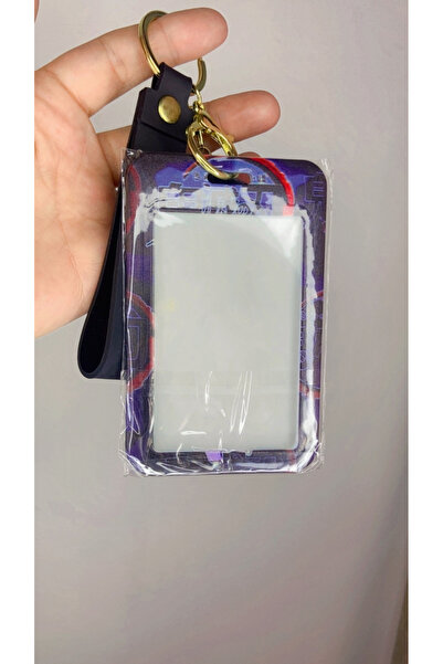 synshop Demon Slayer Shinobu Kocho Anime Silicone Keychain Card Holder Bag Charm Ornament Hospital School Gift