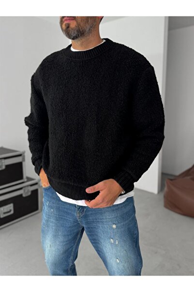 TÜZeMEN Zero Collar Oversized Premium Sweater