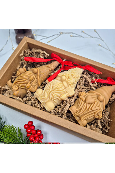 Creative Kappa Set of 3 Elf Candles – Smell of Christmas, Soy Wax, Festive Christmas Gift