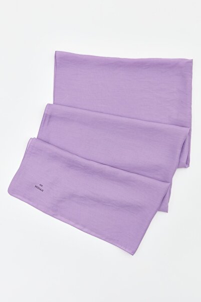 Nihan Düz Stil Şal Lila