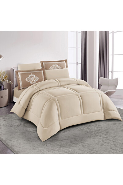 unique home collection Unique Home 6-Piece Microfibre King Comforter Set - 260x240 cms
