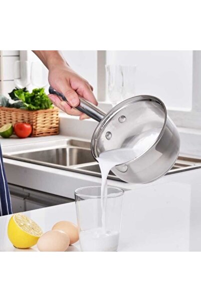 dealshopromania Fierbător de 2 litri cu capac de sticlă, fund multistrat, lin...