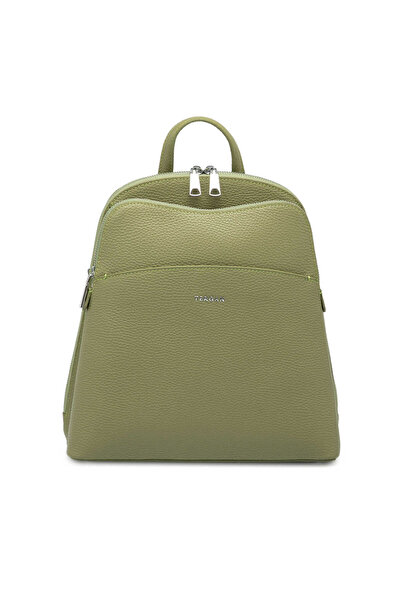 Tergan Yeşil Hakiki Deri Kadın Sırt Çantası - S1SR00079802-U5V