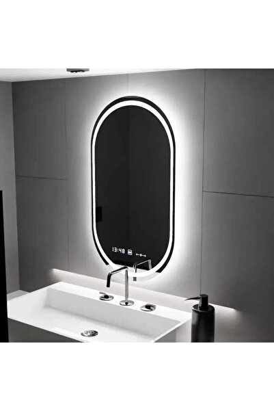 Alista Home Οβάλ καθρέφτης LED, 60x80cm, Eminence MotionGlow Marcello, Σύστημ...