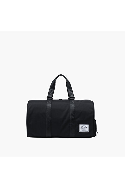 Herschel Supply Co. حقيبة دافل صلبة من شركة هيرشل سابلاي مع حزام قابل للفصل و...