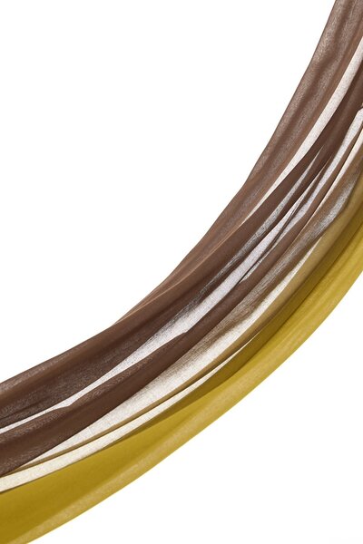 Nihan Renk Geçişli Şal Koyu Kahve