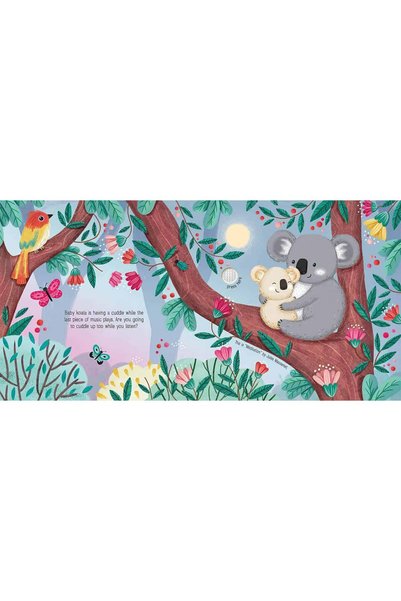 Usborne Carte de muzică, CALMING MUSIC BOOK , Usborne , + 6 luni