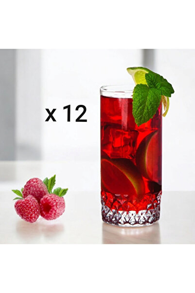 dealshopromania Комплект от 12 стъклени чаши Pasabahce Valse 440 мл. Елегантн...