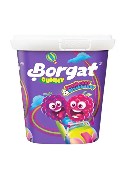 Borgat حلوى جيلاتينية صغيرة بنكهة التوت البري والتوت الأسود - 160 غرام