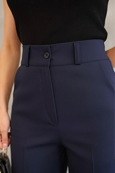 HA-KA GİYİM Women's Imported Doubleface Fabric Palazzo Fit High Waist No Fading Quality Product