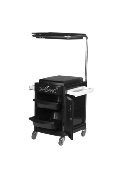 Cosmeticos Pedichiură Ucenică, 2 sertare, tavă, neagră