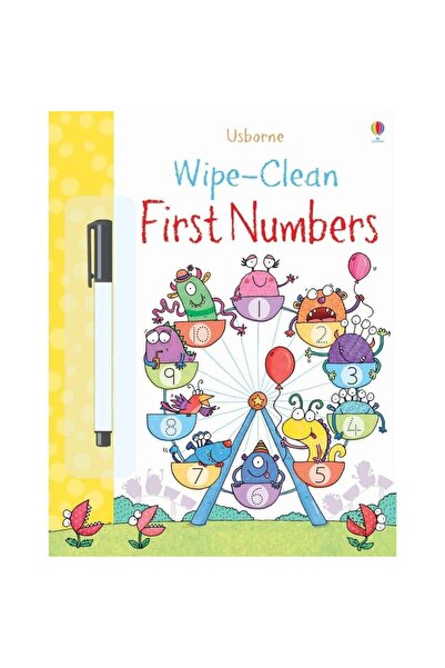 Usborne Write and erase book, FIRST NUMBERS, Usborne, + 3 years