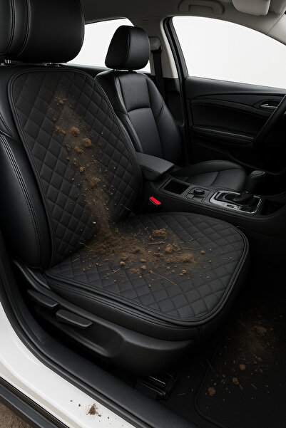 pinlock Araba Araç Evcil Hayvan için Oto Koltuk Kılıfı Örtüsü Kedi Köpek Ön K...