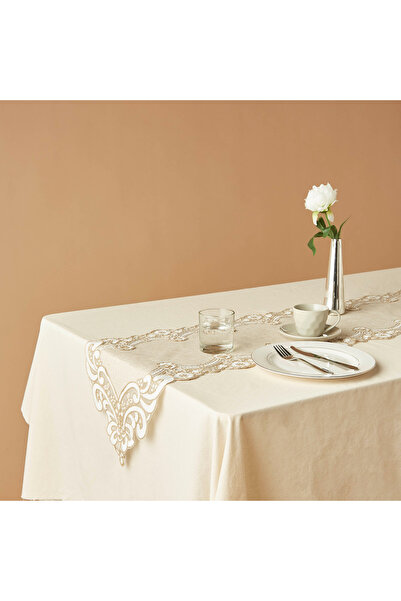 Lifestyle Embroidered Table Runner - 260x35 cms