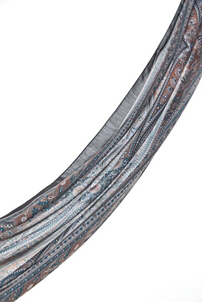 Nihan Desenli Soft Şal Siyah