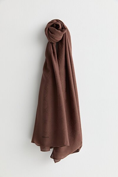 Nihan Pamuk-Modal Şal Koyu Kahve