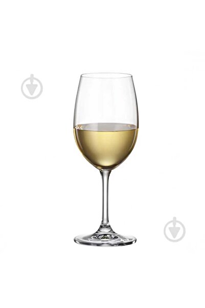 dealshopromania Set of 6 Cristal Banquet Leona glasses 340 ml white wine cock...