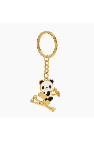 Lifestyle Panda Skating Keychain
