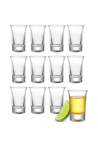 dealshopromania Set de 12 pahare de shot Kaveh 50 ml Ideale pentru terasă sau...