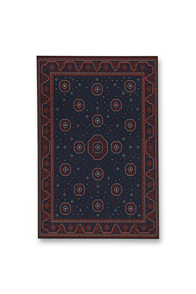 Rugs Modern Halı MOSSO Παραδοσιακό Θεματικό Σχέδιο Υφαντό Χαλί με Βάση Vintag...
