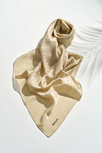 Nihan Jakarlı Pamuk Lyocell Eşarp Olive