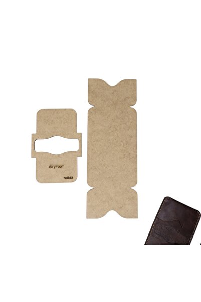 AiryFooT Bölmeli Kartlık Şablonu, 2 Parça Kalıp, İb53