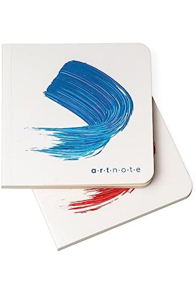 Yıldızan مجموعة فن الرسم مكونة من قطعتين، دفتر ملاحظات بدون خطوط، غلاف من الو...