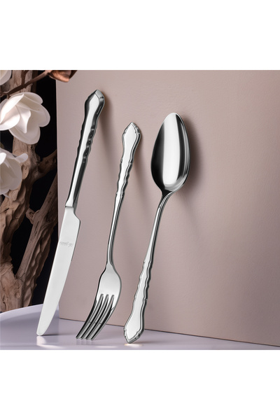 Aryıldız Ophelia 84 Parça 12 Kişilik Çatal Kaşık Bıçak Takımı