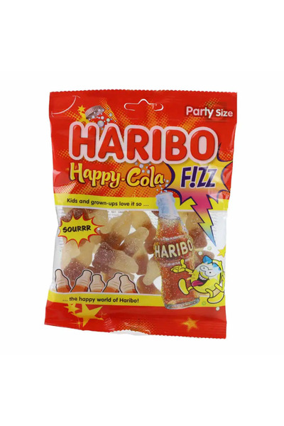 Haribo Happy-Cola Sour Fizz Candy- 160gms