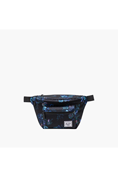 Herschel Supply Co. حقيبة خصر بطبعة زهور من Herschel Supply Co مزودة بسحاب لل...