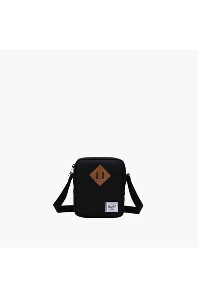 Herschel Supply Co. حقيبة كروس بودي صلبة من شركة هيرشل سابلاي مع حزام قابل لل...