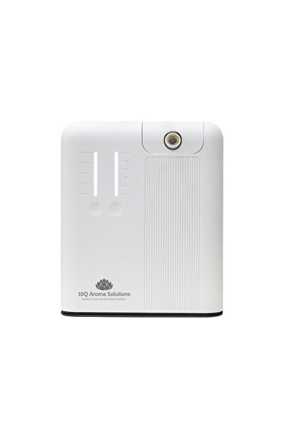 10Q Aroma Solutions Promo Pack: Professional Ambient Fragrance Device 10Q Aroma Smart OV3Alb + Mineral Baths 100gr