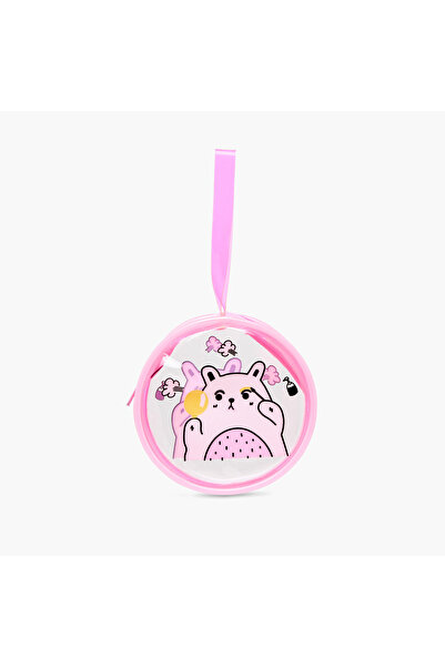 Syloon Bear Print Pouch Keyring