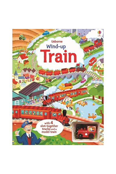 Usborne Toy book, WIND-UP TRAIN,