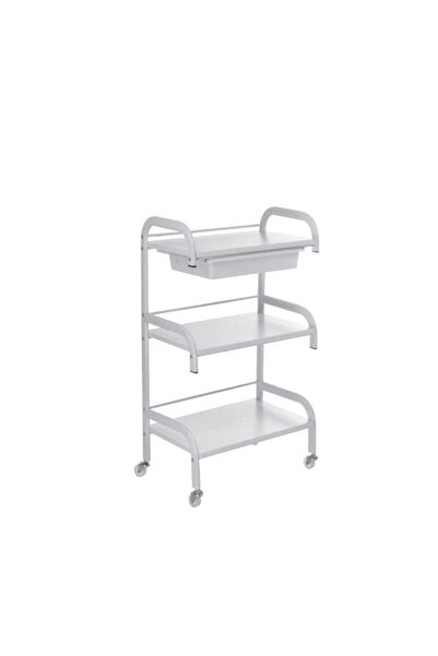 Cosmeticos Cosmetic Apprentice, Metal/Lemn, 3 rafturi și sertar, 48L