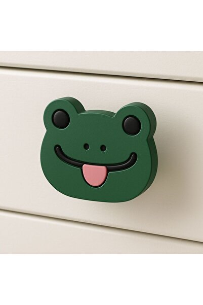 ka tasarım Minipaws Head Collection Montessori Children's Baby Room Handle Sold as a Set of Two