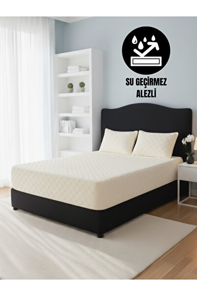 Akbal Home Welsoft Yatak Koruyucu Battal Boy Dolly Desen (ALEZLİ)