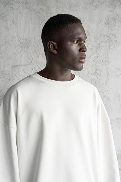 Machinist Ανδρικό μακρυμάνικο μπλουζάκι με αφηρημένο στάμπα, Space Grey