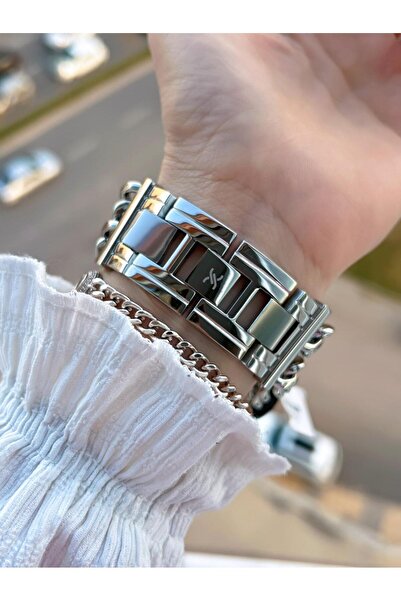 Daniel Klein 30 Mt Water Resistant Women's Wristwatch+Bracelet with Steel Chain Design Strap B.10036.S1