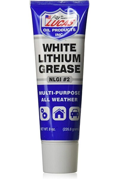 Lucas Oil شحم ليثيوم أبيض ١٠٥٣٣ - أنبوب ضغط ٨ أونصات