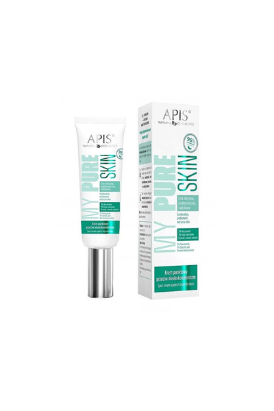 Apis Natural Cosmetics My Pure Skin topical treatment cream for skin with imperfections, 15 ml