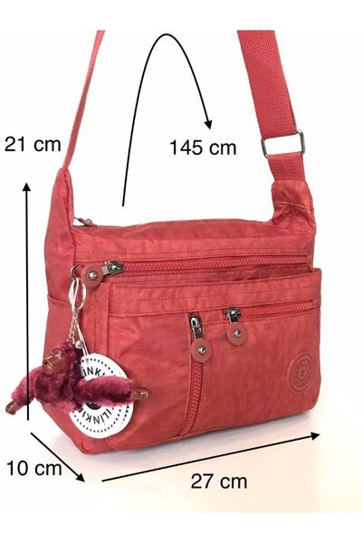 Çanta Trend Kılinkır Messenger Bag Multi-Pocket Cross Strap Rain Resistant Fabric