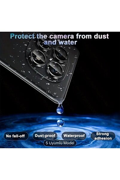 Noppax Xiaomi Redmi Note 14 Pro 4g Sapphire Premium Quality Camera Protector Lens