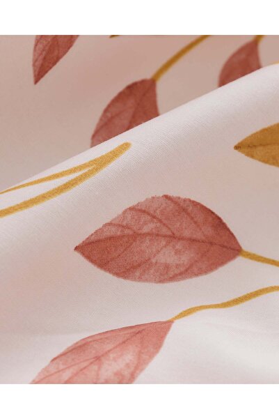 REDTAG Beige Printed Fitted Sheet (Double Size)