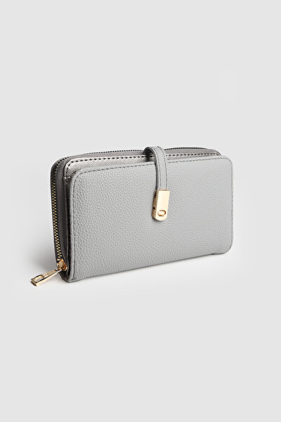 La La'Graccio Paris La'Graccio Paris Women's Cakes Handy Wallet Gray