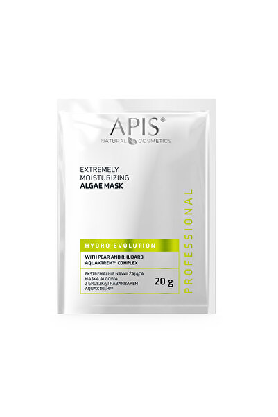Apis Natural Cosmetics Hydro Evolution intensely hydrating single-dose alginate mask with pear and rhubarb extract, 20 g