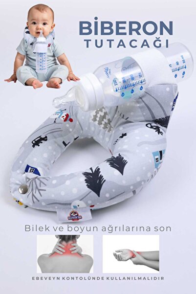 Umaybebek Practical Baby Feeding, Bottle Holder, Breastfeeding Facilitator, B...
