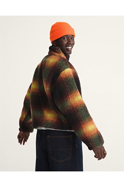 Vans Heights Sherpa Full Zip Men's Black Jacket - Vn000Ptb