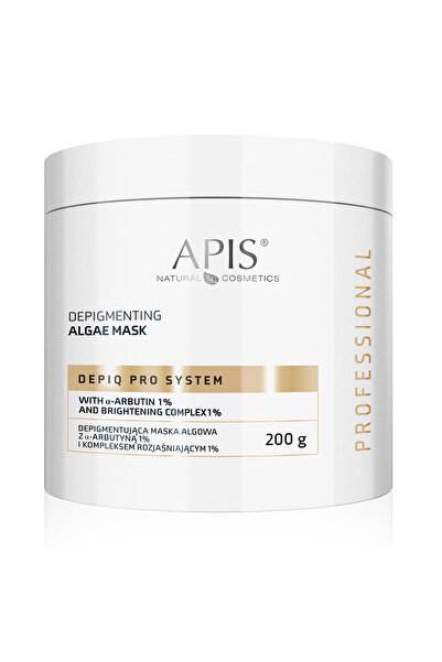 Apis Natural Cosmetics Depigmenting alginate mask Depiq Pro System with 1% arbutin and 1% radiance complex, 200 g