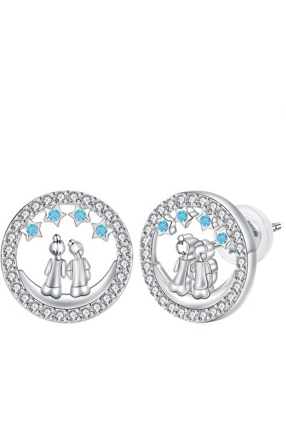 ARREBOL Colier cu pandantiv Sister - Argint 925 cu zirconiu cubic